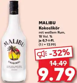 Kaufland MALIBU Kokoslikör Angebot