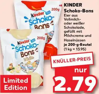 Kaufland Kinder Schoko Bons Angebot