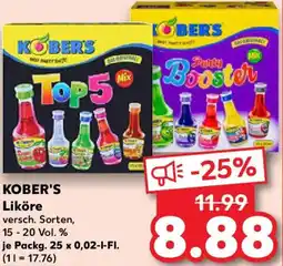 Kaufland KOBER'S Liköre Angebot