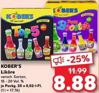 Kaufland KOBER'S Liköre Angebot