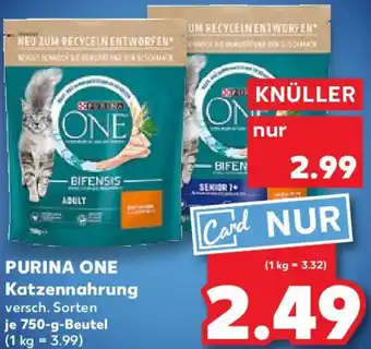 Kaufland PURINA ONE Katzennahrung Angebot