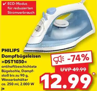 Kaufland PHILIPS Dampfbügeleisen DST1030 Angebot