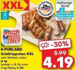 Kaufland K-PURLAND Schälrippchen XXL Angebot