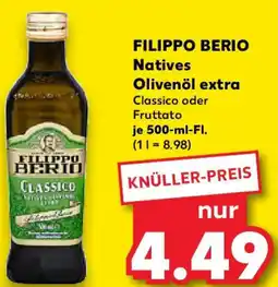Kaufland FILIPPO BERIO Natives Olivenöl extra Angebot