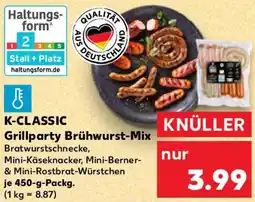 Kaufland K-CLASSIC Grillparty Brühwurst-Mix Angebot
