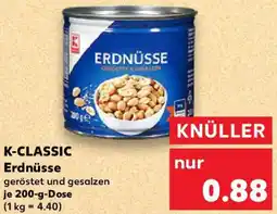 Kaufland K-CLASSIC Erdnüsse Angebot