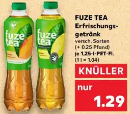 Kaufland FUZE TEA Erfrischungsgetränk Angebot