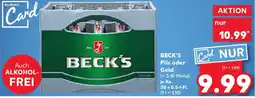 Kaufland BECK'S Pils oder Gold Angebot