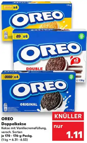 Kaufland OREO Doppelkekse Angebot