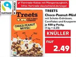 Kaufland TREETS Choco Peanut-Müsli Angebot