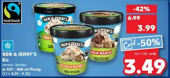 Kaufland BEN & JERRY'S Eis Angebot