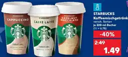 Kaufland STARBUCKS Kaffeemischgetränk Angebot