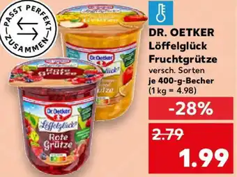 Kaufland DR. OETKER Löffelglück Fruchtgrütze Angebot
