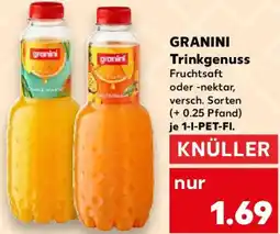 Kaufland GRANINI Trinkgenuss Angebot
