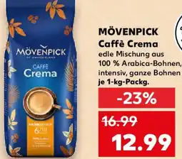Kaufland MÖVENPICK Caffè Crema Angebot