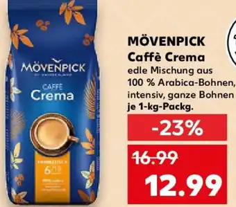 Kaufland MÖVENPICK Caffè Crema Angebot
