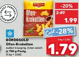 Kaufland BÖRDEGOLD Ofen-Kroketten Angebot