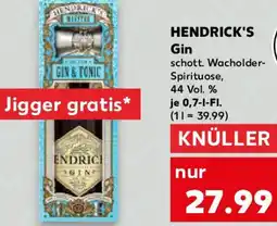 Kaufland HENDRICK'S Gin Angebot