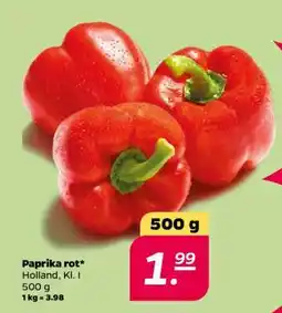 NETTO Paprika rot Angebot