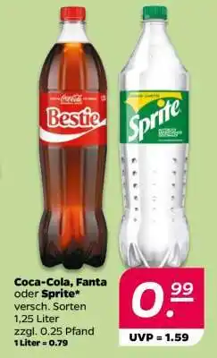 NETTO Coca-Cola, Fanta oder Sprite Angebot