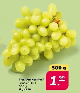 NETTO Trauben kernlos Angebot