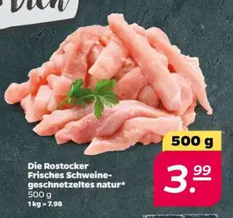 NETTO Die Rostocker Frisches Schweinegeschnetzeltes natur Angebot