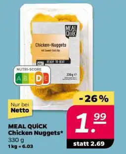 NETTO MEAL QUICK Chicken Nuggets Angebot