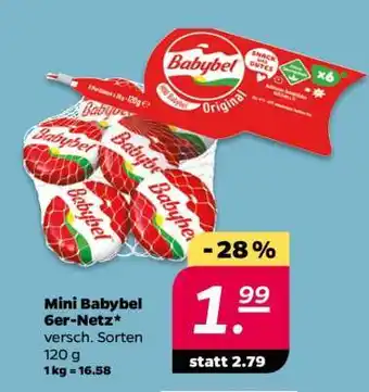 NETTO Mini-Babybel 6er-Netz Angebot