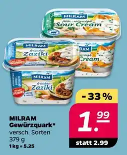 NETTO Milram Gewürzquark Angebot
