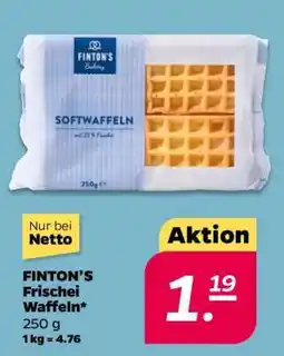 NETTO FINTON’S Frischei-Waffeln Angebot