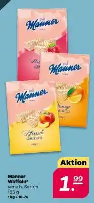 NETTO Manner Waffeln Angebot