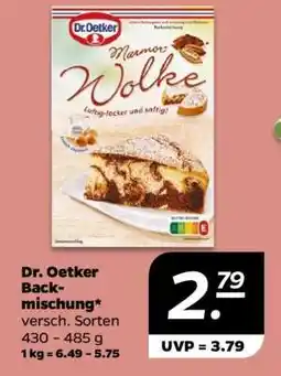 NETTO Dr. Oetker Backmischung Angebot