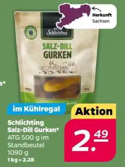 NETTO Schlichting Salz-Dill- Gurken Angebot