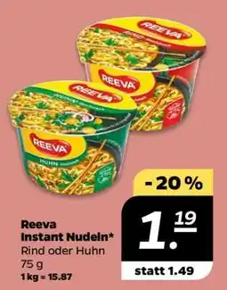 NETTO REEVA Instant-Nudeln Angebot