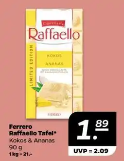 NETTO Ferrero Raffaello Tafel Angebot