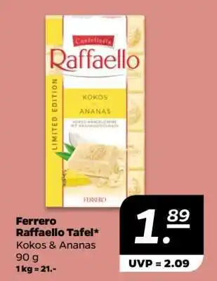 NETTO Ferrero Raffaello Tafel Angebot