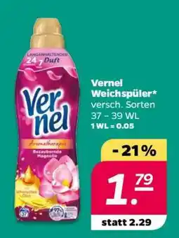 NETTO Vernel Weichspüler Angebot