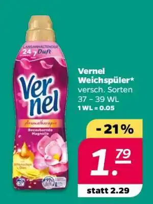 NETTO Vernel Weichspüler Angebot