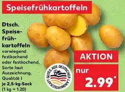 Kaufland Dtsch. Speisefrühkartoffeln Angebot