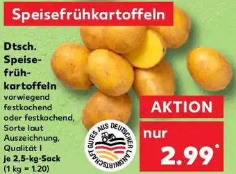 Kaufland Dtsch. Speisefrühkartoffeln Angebot