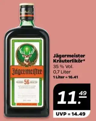 NETTO Jägermeister Kräuterlikör Angebot