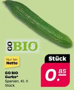 NETTO GO BIO Gurke Angebot
