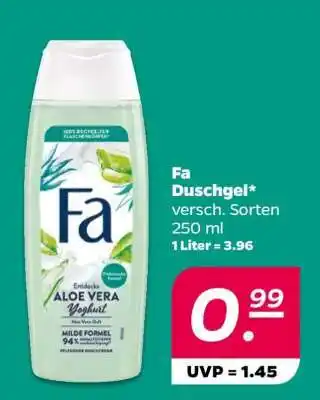NETTO Fa Duschgel Angebot
