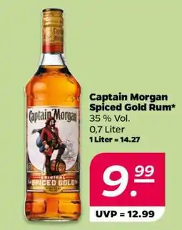 NETTO Captain Morgan Spiced Gold Rum Angebot