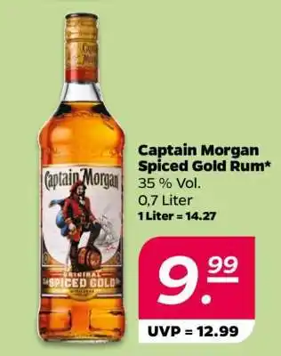 NETTO Captain Morgan Spiced Gold Rum Angebot