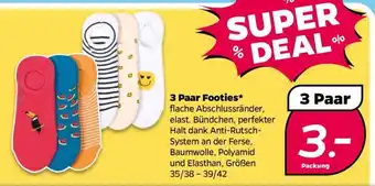NETTO 3 Paar Footies Angebot