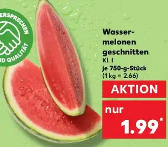 Kaufland Wassermelonen geschnitten Angebot