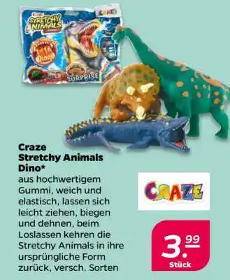 NETTO Craze Stretchy Animals Dino Angebot