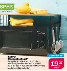 NETTO KESPER Mikrowellen Regal Angebot