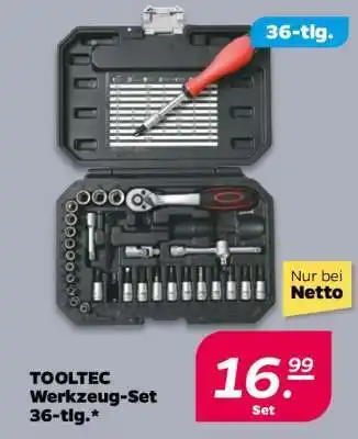 NETTO TOOLTEC Werkzeug-Set 36-tlg Angebot